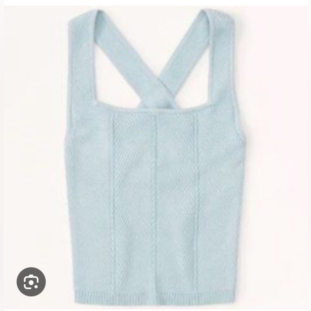 Abercrombie Crossback Elevated Ribbed Top